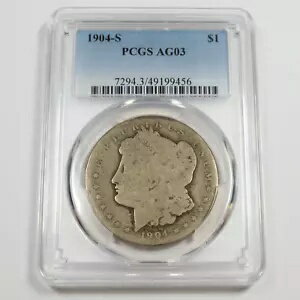 1904 S ܡ PCGS AG3 - 륬 ɥ 1 ƹ񥳥 #49579A