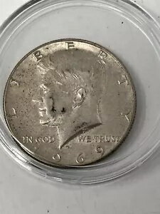 ケネディ ハーフダラー 50 セント コイン - 未認定 1969 D デンバー造幣局マーク