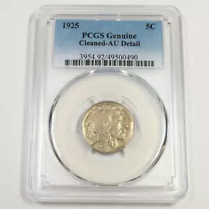 1925 P PCGS AU ܺ - Хåե ˥å - 5c US  #49855A