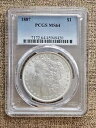 1887 P モルガン シルバー ダラー PCGS MS-64(3)