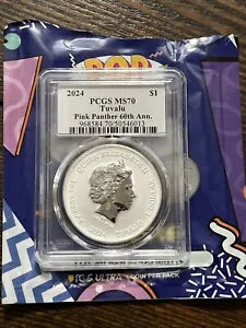 ԥ󥯥ѥ󥵡60ǯ󡣥ȥ ֥쥤 ݥå 㡼 1  С $1  PCGS MS70