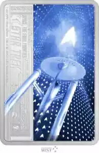 2024 ニウエ スタートレック - 宇宙、最後のフロンティア 1 オンス銀貨 - 3,000 ミンテージ