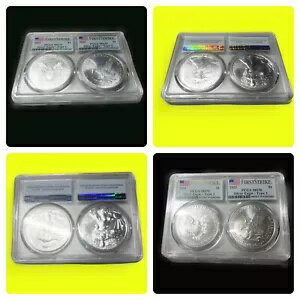 2021 $1 タイプ 1、タイプ 2 シルバー 