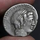 アポロ デナリウス 古代ローマ共和国 銀貨 86BC ガー オグル ジュピター チャリオット