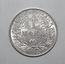 S5 - ドイツ 1 マーク 1913-G ブリリアント UNC。銀貨 - インペリアル イーグル ***希少