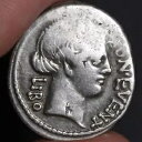 ボン エベントゥス デナリウス 古代ローマ共和国 シルバー コイン 62BC リボ ラージ 21mm