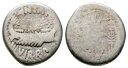ローマ共和国 デナリウス銀貨 - 軍事造幣局 紀元前 32 〜 31 年 - マーク・アントニー