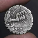 セラトゥス デナリウス 古代ローマ共和国 シルバー コイン バルバス 83BC ジュピター Ch F