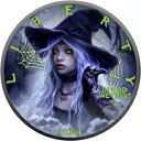 2024 U.S. イーグル ハロウィン ウィッチ スペルズ エディション 1 オンス シルバー コイン - 300 ミント