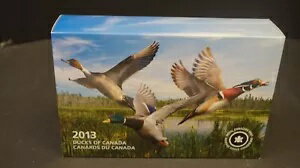 2013 カナダ ダックス オブ カナダ 99.99 シルバー コイン セット & バック ブラシ CM-467