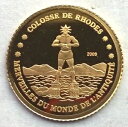 コートジボワール 2006 ロードス島コロッセオ 1500 フラン金貨、プルーフ