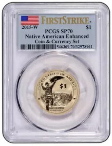 2015-W PCGS SP70 ネイティブ アメリカン