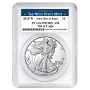 プレセール - 2025-W $1 1 オンス プルーフ アメリカン シルバー イーグル PCGS PR70DCAM FDOI West ...