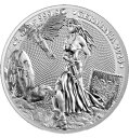 2オンス .999 ピュアシルバー 2023 レディース ゲルマニア ラウンド 地金 コイン COA カプセル アートワーク