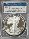 2021-S アメリカン シルバー イーグル | PCGS PR70 DCAM |タイプ 2 |プルーフタイプ2コイン