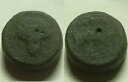 希少な本物の古代ギリシャのコイン アマトコス I または II、トラキア、紀元前 400 年 ビペンニス/ブドウ
