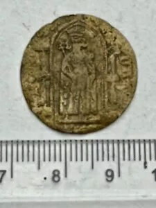 リチャード二世 中世の王 アンダーキャノピー ジェットン - 1300 年代 : オールド コレクション (F038)