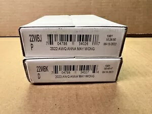 2022 PD アンナ メイ ウォン レディース クォーター 100P 100D コインバッグ 密封ボックス 22WBJ+22WBK