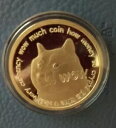 (1) 1 オンス .999 ファイン シルバー DOGECOIN ラウンド BU 素晴らしい贈り物です。 DOGE暗号