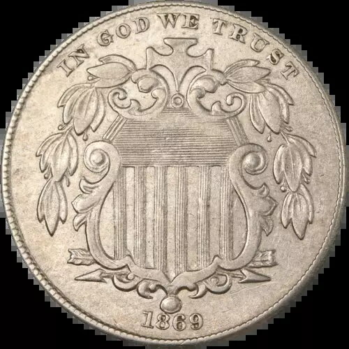 1869 シールド ニッケル Executive Coin Company のお買い得品