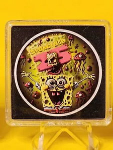 2024 パースミント ツバル スポンジボブ スクエアパンツ ハロウィン エンディション 1 オンス シルバー コイン