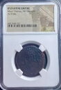 古代ビザンチン NGC コイン 582-602AD フォリス モーリス ティベリウス 本物の素晴らしいディテール