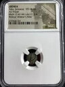 聖書の未亡人ダニ NGC 認定古代コイン 103-76 BC Prutah 希少本物