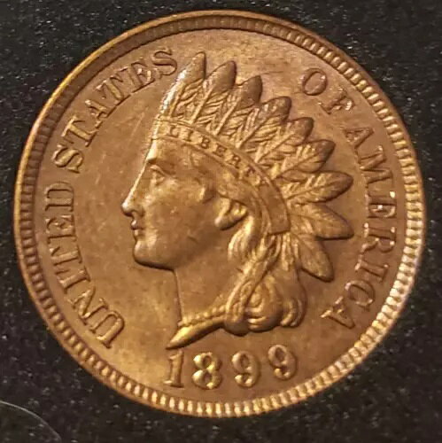 1899 インディアン ヘッド ペニー - 美しいコイン