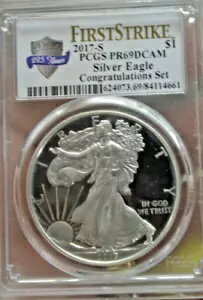 2017-S PCGS PR69 DCAM アメリカン シルバ