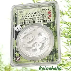 2022 チャイニーズ シルバー パンダ 1