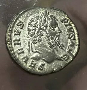 セプティミウス セウェルス デナリウス XF 古代ローマ銀貨