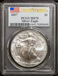 2017 $1 С ꥫ  MS 70 ե ȥ饤 PCGS # 83026305 + ܡʥ