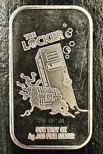 2019 ザ ロッカー ミント ハッピーハロウィン 1オンス シルバー バー #28/#31