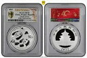 中国 2022 10 元パンダ銀貨、PCGS MS 70 ファースト ストライク(3)