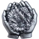 Armadillo ガードルド トカゲ 1 オンス ピュア シルバー カプセルに積み重ね可能 韓国
