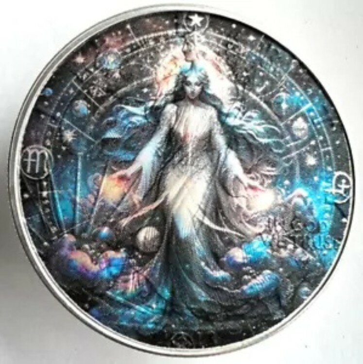 乙女座 - 星座 - アメリカン シルバー イーグル 1オンス 99.9% 限定版?? シルバー ダラー コインのサムネイル