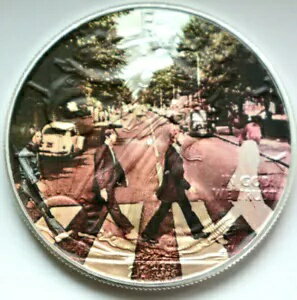 ビートルズ アビーロード - アメリカン シルバー イーグル 1オンス .999 シルバー ドル コイン