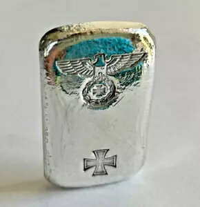 楽天WORLD RESOURCE【KING店】「1871」スタイル アイアンクロス ジャーマンイーグル 1オンス シルバー ハンド注ぐバー 999