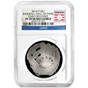 2014-P $1 野球殿堂入り記念 シルバー NGC PF70UC ER ブルーラベル