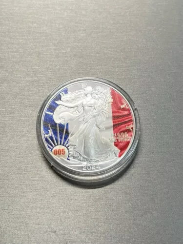 1 オンス シルバー 世界の国旗 フランス限定 初回版 005/250 シルバー イーグル