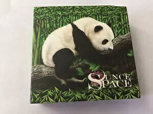 2016 チャイニーズ パンダ シルバー OUNCE OF SPACE 南丹隕石コイン COA付き