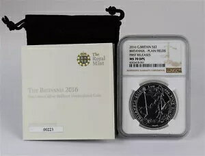 WORLD RESOURCEKINGŹۤ㤨2016 ꥹ ?2 Plain Fields Britannia NGC MS-70DPL COA դ꡼פβǤʤ77,000ߤˤʤޤ