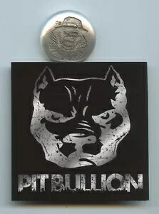 ピット ブリオン ザ キング オブ ポーカー シルバー ボタン 1 オンス .999 ファイン シルバー #4 また..