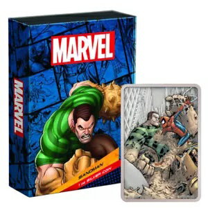 2024 マーベル ザ サンドマン 1 オンス シルバー コイン 2000 年のアゴロ ミンテージ作(3)