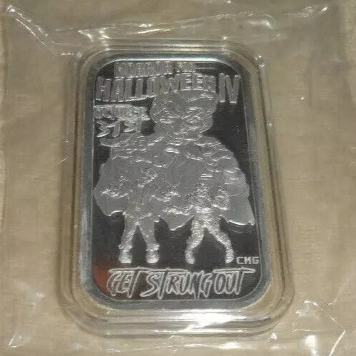 ホラー フォー ハロウィン IV パペット マスター .999 シルバー アート バー CMG ミント