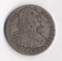 1802 リマ 8 レアレス カルロス 3 世 刻み銀貨(3)