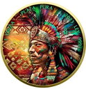 2023 メキシコ リベルタ アステカ エンパイア メンズ 1 オンス .999 シルバー エンノーブル コイン PLATA PURA