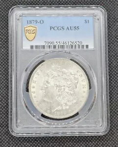 1879-O モルガン ドル | PCGS AU55