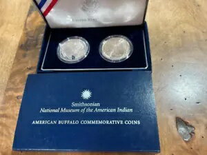 スミソニアン国立博物館のアメリカン・インディアン・アメリカン・バッファローコイン