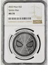 2023 ニウエ マーベル スパイダーマン 1オンス シルバー コイン NGC MS 70